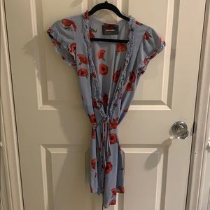 Reformation wrap dress